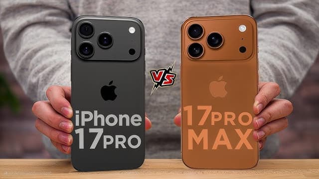 iPhone 17 Pro vs Pro Max: Full Comparison Guide